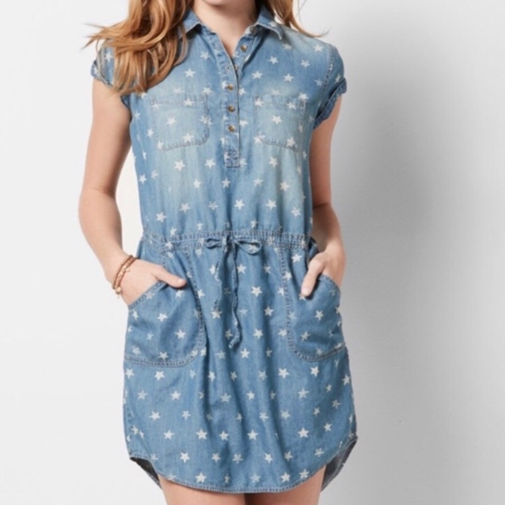 Chambray star dress from Sonoma